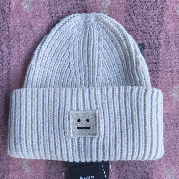 Women's White and Cream Hat - Picture 1 of 6